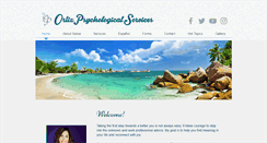 Desktop Screenshot of ortizpsychological.com